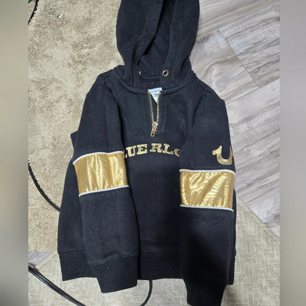 Toddler True Religion Hoodie And T Shirt Sz 2t And 3t